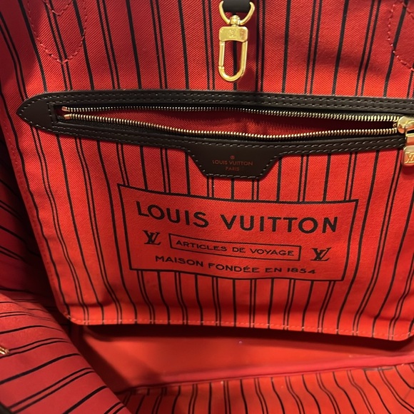 💯 AUTHENTIC 💕LV Neverfull MM in Demier Ebene. - Picture 5 of 10